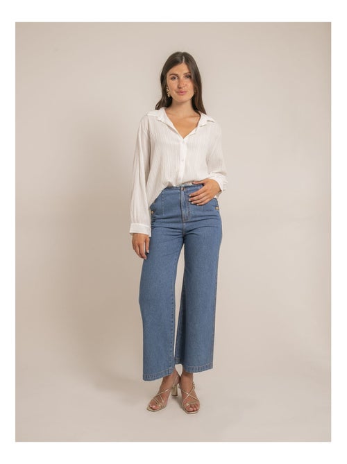Chemise texturée OBADE - Kiabi