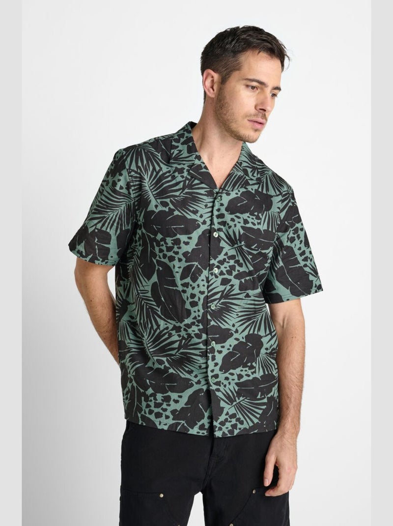 Chemise THOKI 'Le Temps Des Cerises' Noir - Kiabi