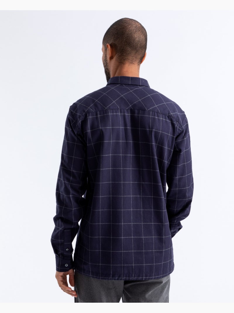 Chemise Tiles   Regular - New Man Bleu - Kiabi