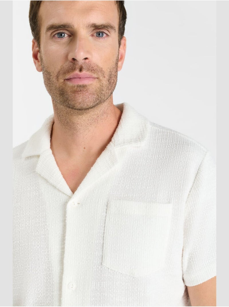 Chemise TIMON 'Le Temps Des Cerises' Blanc - Kiabi