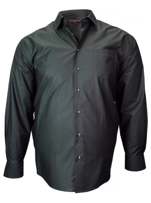 Chemise tissu armuré JACQUARD - Kiabi