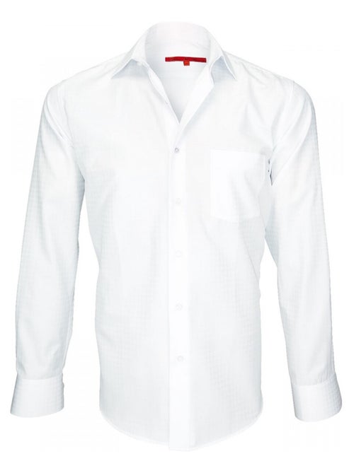Chemise tissu armurée BUSINESS - Kiabi