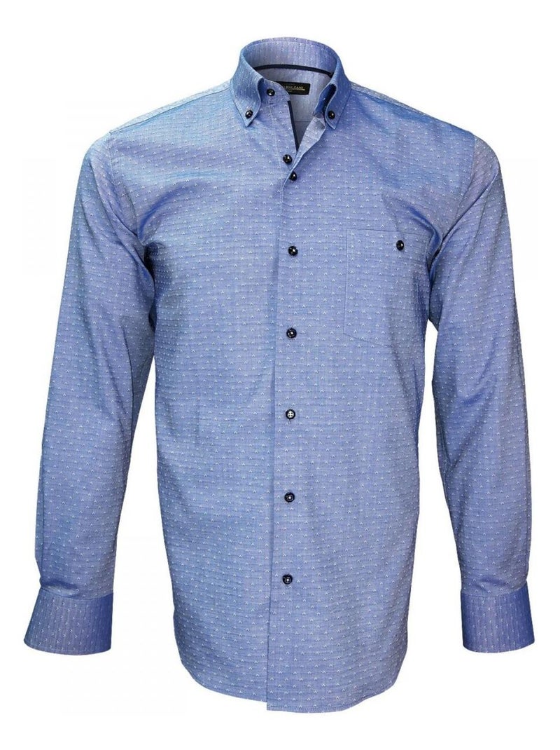 Chemise tissu oxford BATISTINI Bleu - Kiabi