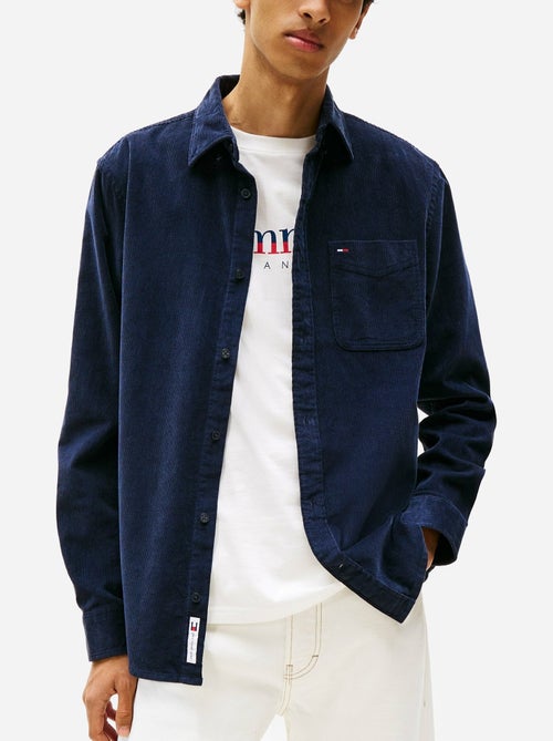 Chemise Tommy jeans en velours côtelé - Kiabi