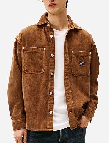 Chemise Tommy jeans en velours côtelé