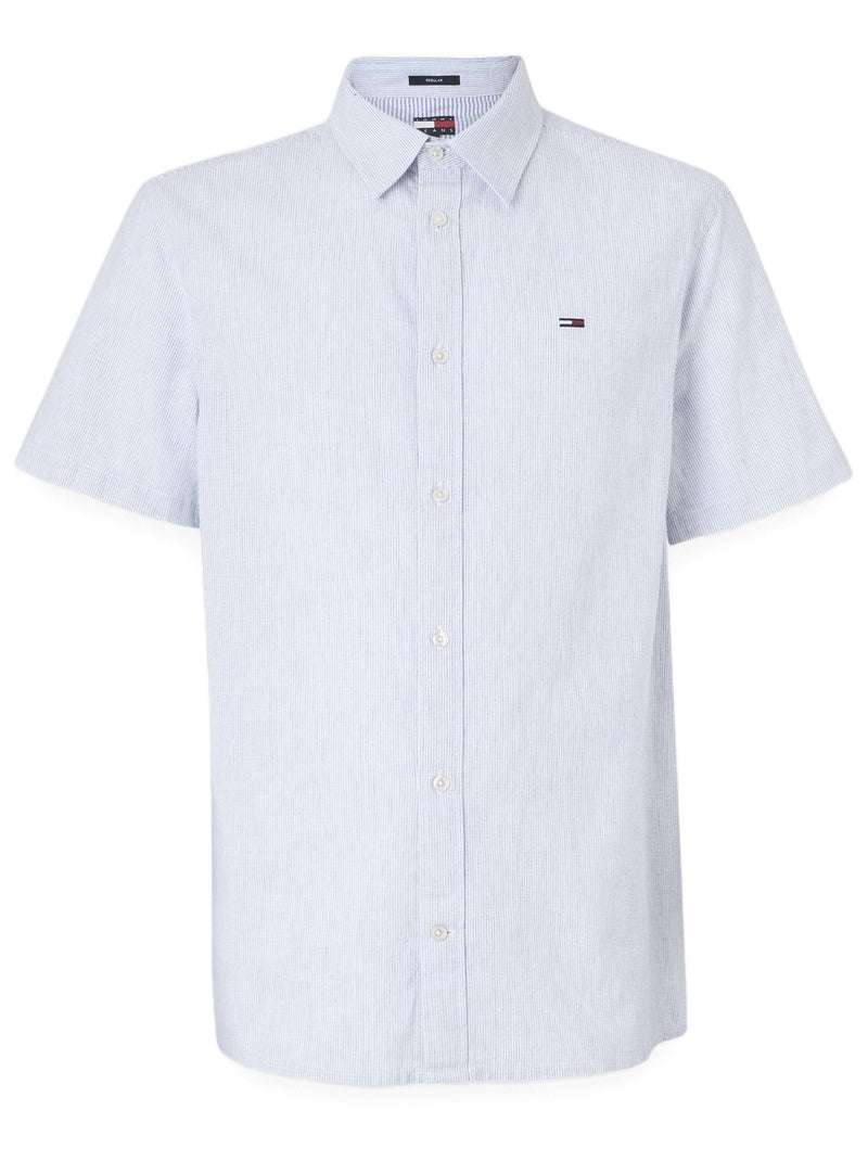 Chemise Tommy jeans sportswear Bleu - Kiabi
