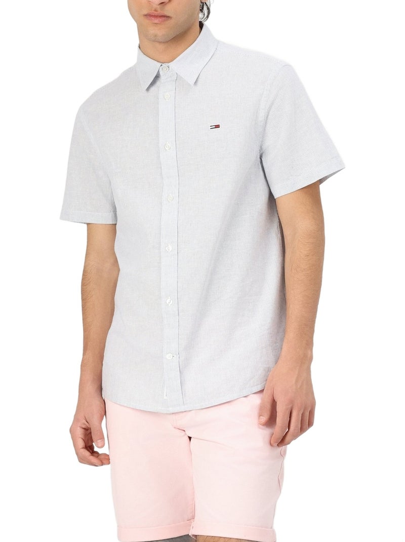 Chemise Tommy jeans sportswear Bleu - Kiabi
