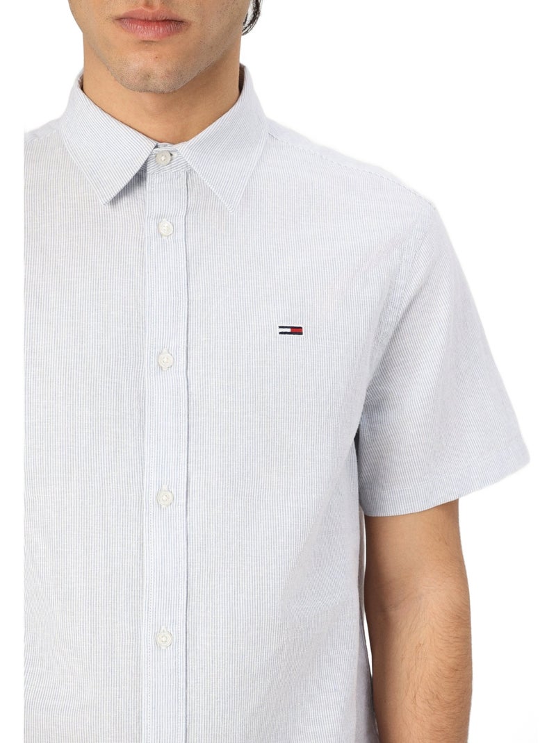 Chemise Tommy jeans sportswear Bleu - Kiabi