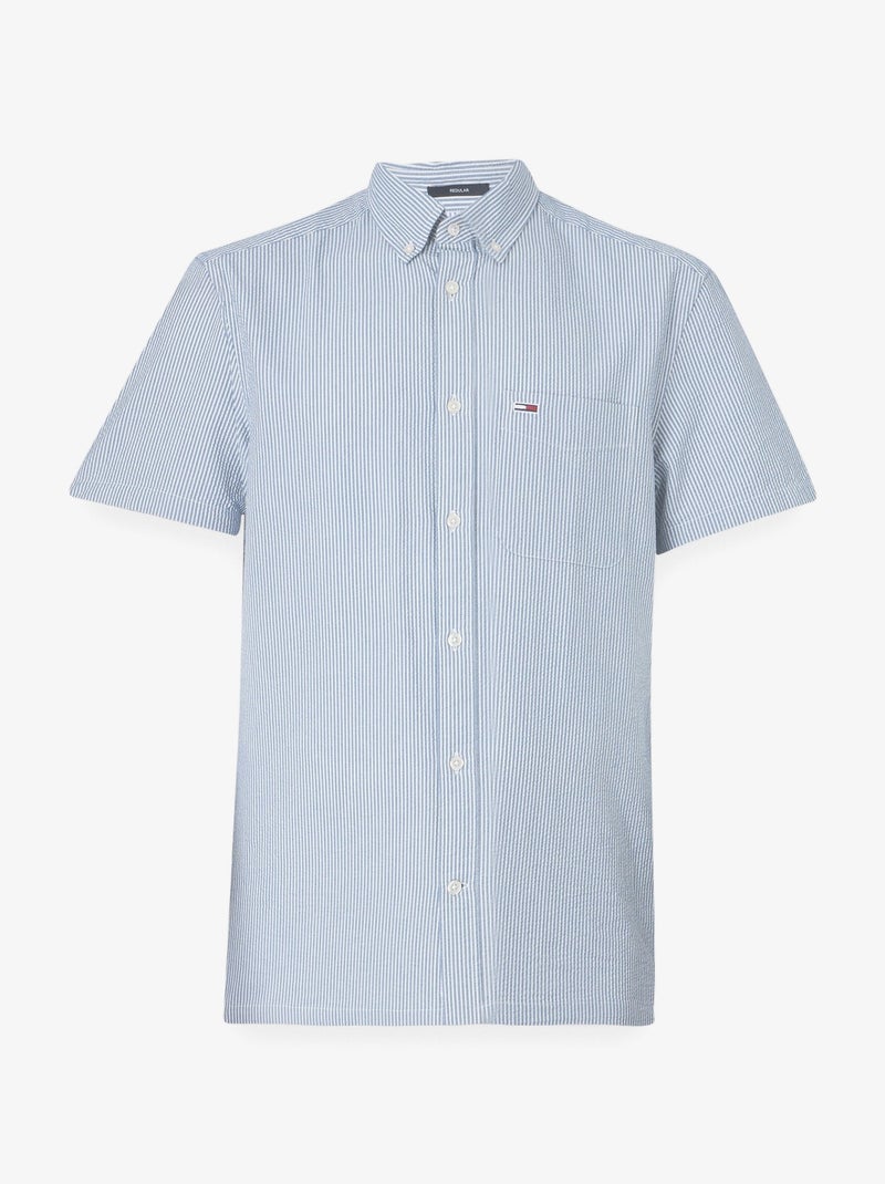 Chemise Tommy jeans sportswear Bleu - Kiabi