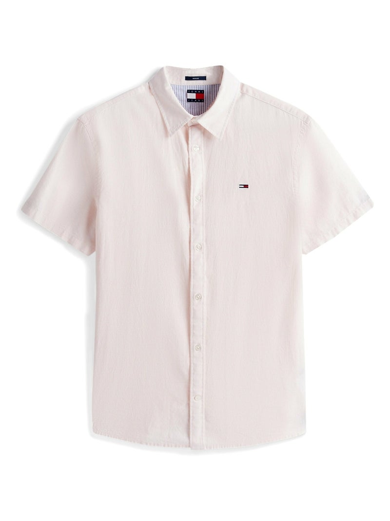 Chemise Tommy jeans sportswear Rose - Kiabi