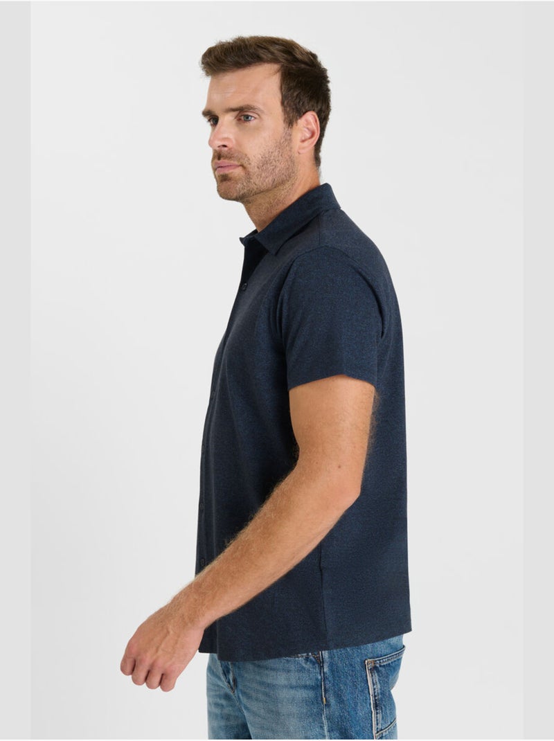 Chemise TOVAL 'Le Temps Des Cerises' Bleu - Kiabi