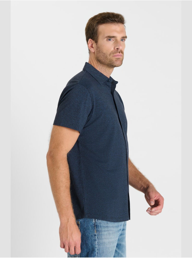 Chemise TOVAL 'Le Temps Des Cerises' Bleu - Kiabi