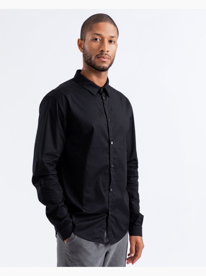 Chemise Trip   Regular - New Man Noir - Kiabi