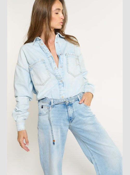 Chemise TULIPE en jeans 'Le Temps Des Cerises' - Kiabi