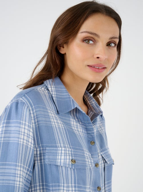 Chemise tunique pure viscose - Damart - Kiabi