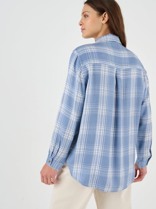 Chemise tunique pure viscose - Damart - Kiabi