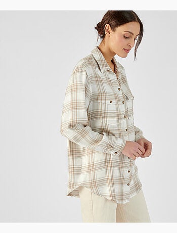 Chemise tunique pure viscose - Damart