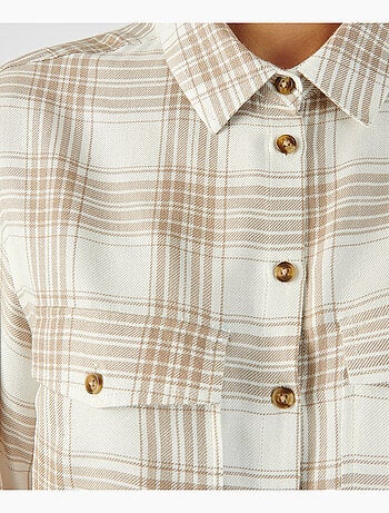 Chemise tunique pure viscose - Damart