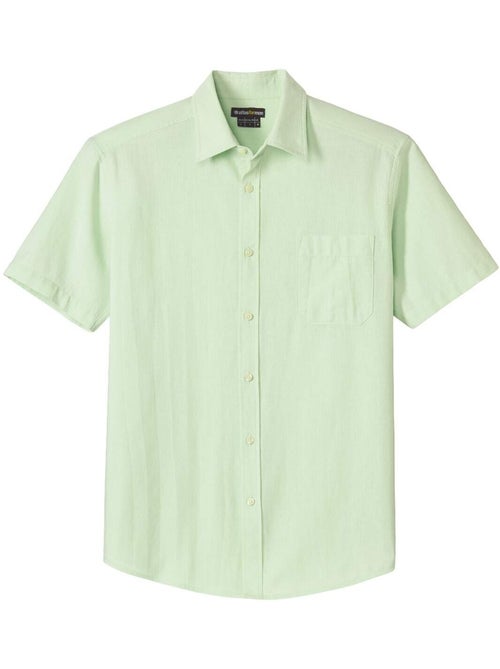 Chemise ultra-légère coton et lin  - atlas for men - Kiabi