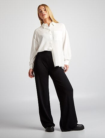 Chemisier Krizia Enfant XL - Imprimé Tigre, Blanc Coton, Manches Longues, Occasion Très Bon état, Fabriqué En Italie