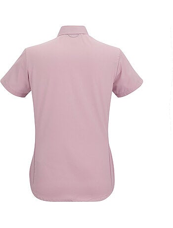 Chemise unie de voyage manches courtes - regatta