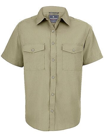 Chemise unie manches courtes expert kiwi - craghoppers