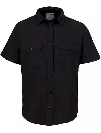 Chemise unie manches courtes expert kiwi - craghoppers