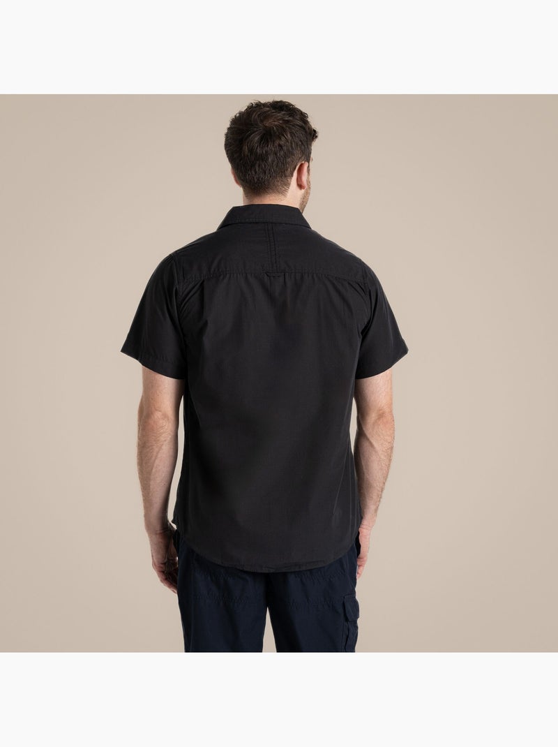 Chemise unie manches courtes expert kiwi - craghoppers Noir - Kiabi