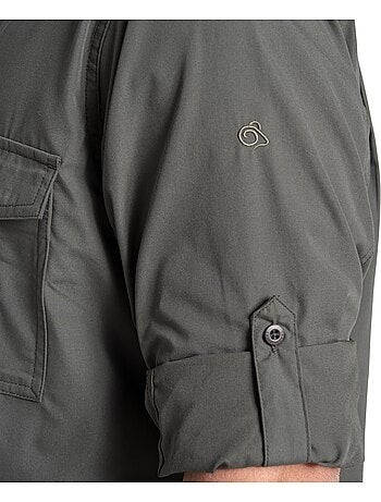 Chemise unie manches courtes kiwi - craghoppers