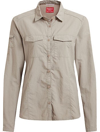 Chemise unie manches longues adventure - craghoppers