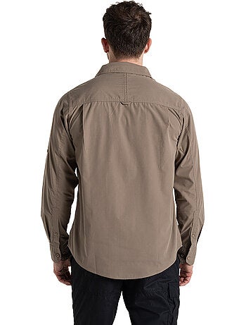 Chemise unie manches longues expert kiwi - craghoppers