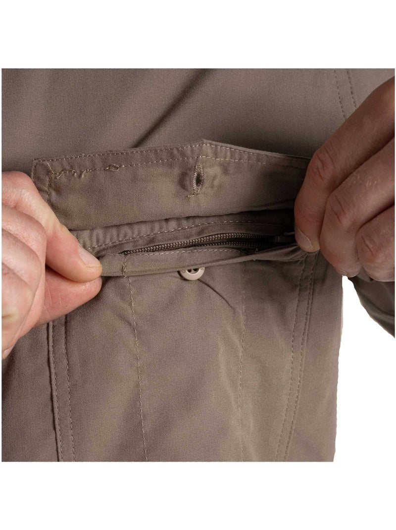 Chemise unie manches longues expert kiwi - craghoppers Beige - Kiabi