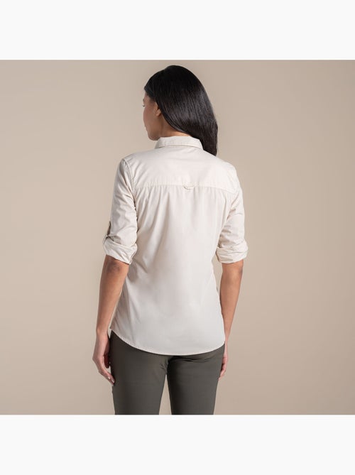 Chemise unie manches longues kiwi - craghoppers - Kiabi Chemise unie manches longues kiwi - craghoppers - Kiabi