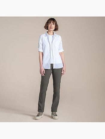 Chemise unie manches longues kiwi - craghoppers