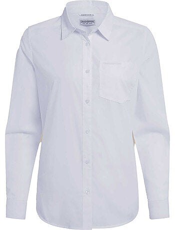 Chemise unie manches longues kiwi - craghoppers