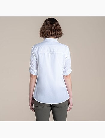 Chemise unie manches longues kiwi - craghoppers