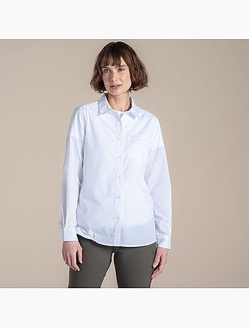 Chemise unie manches longues kiwi - craghoppers