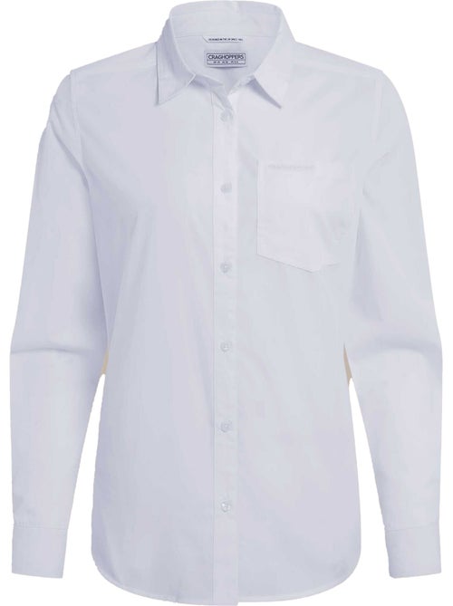 Chemise unie manches longues kiwi - craghoppers - Kiabi Chemise unie manches longues kiwi - craghoppers - Kiabi