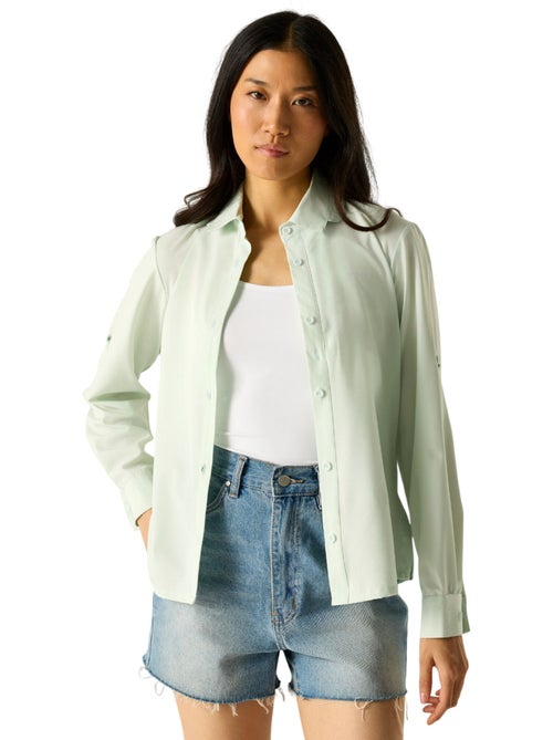 Chemise unie manches longues travel light - regatta - Kiabi Chemise unie manches longues travel light - regatta - Kiabi