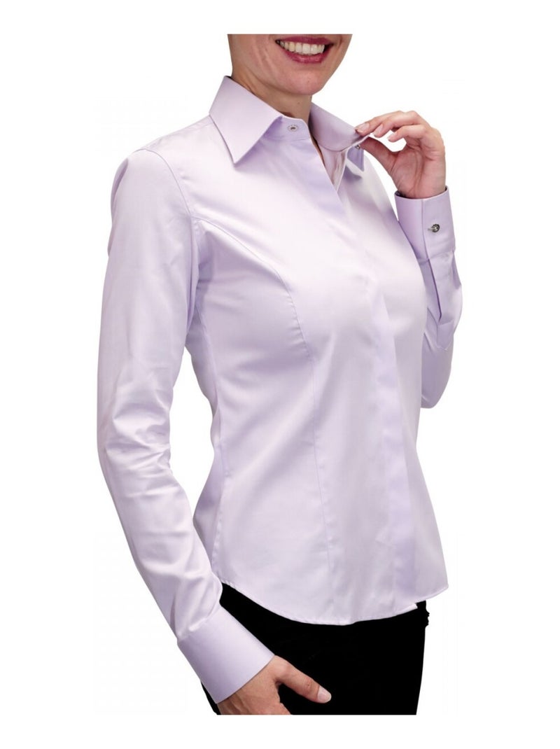 Chemise unie NEW STYL Parme - Kiabi