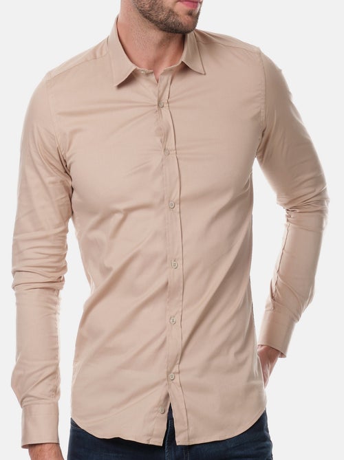 Chemise unie pour homme - Kiabi
