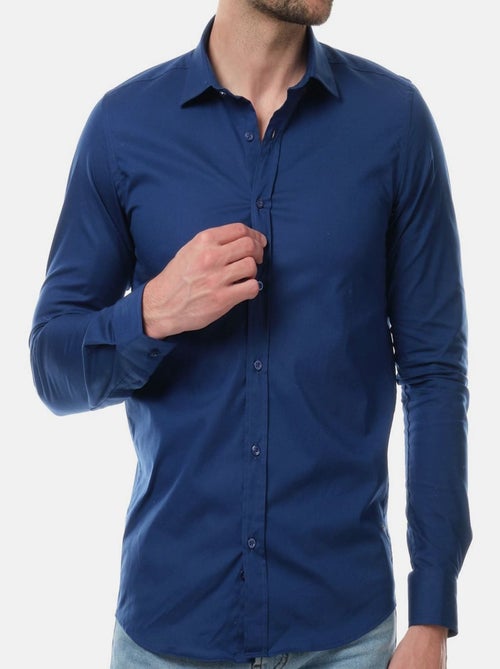 Chemise unie pour homme - Kiabi