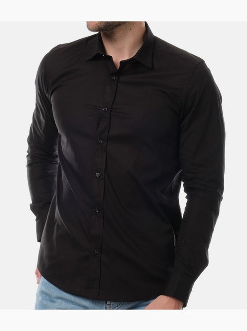 Chemise unie pour homme - Kiabi