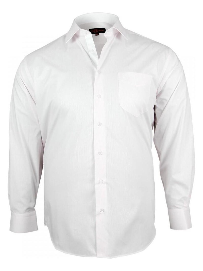 Chemise unie SMART Rose - Kiabi