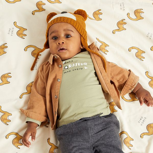 Chemise Velours Bebe Garcon Marron Kiabi 10 00