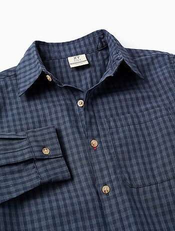 Chemise Vichy avec Poche