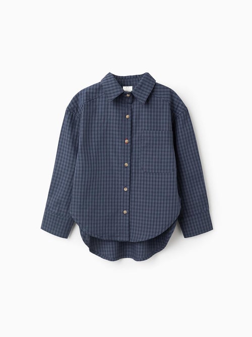 Chemise Vichy Loose Fit - Kiabi