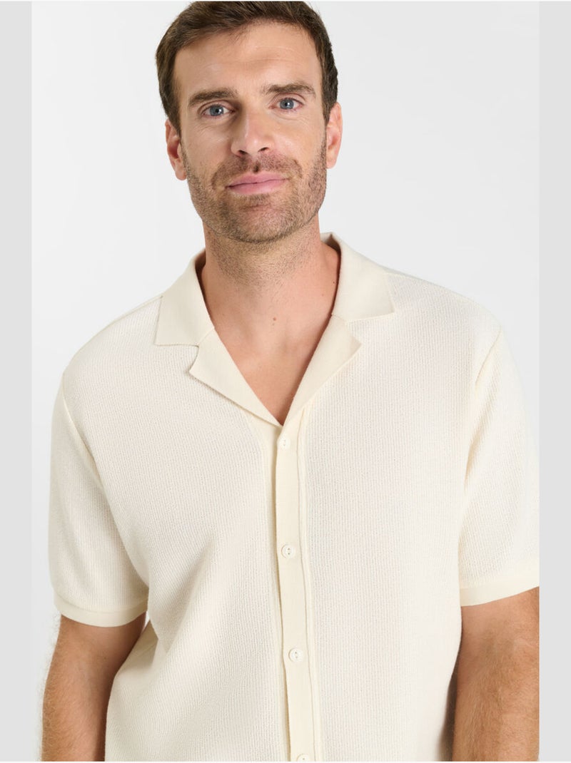 Chemise VILON 'Le Temps Des Cerises' Blanc - Kiabi