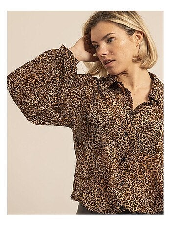 Chemise voile motifs OKACHA