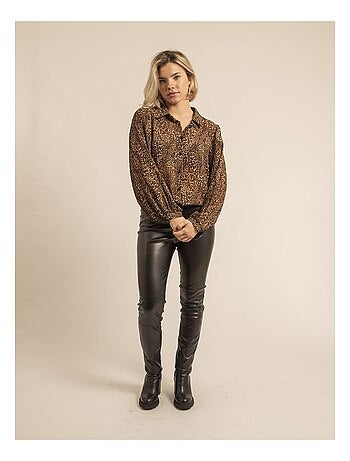 Chemise voile motifs OKACHA